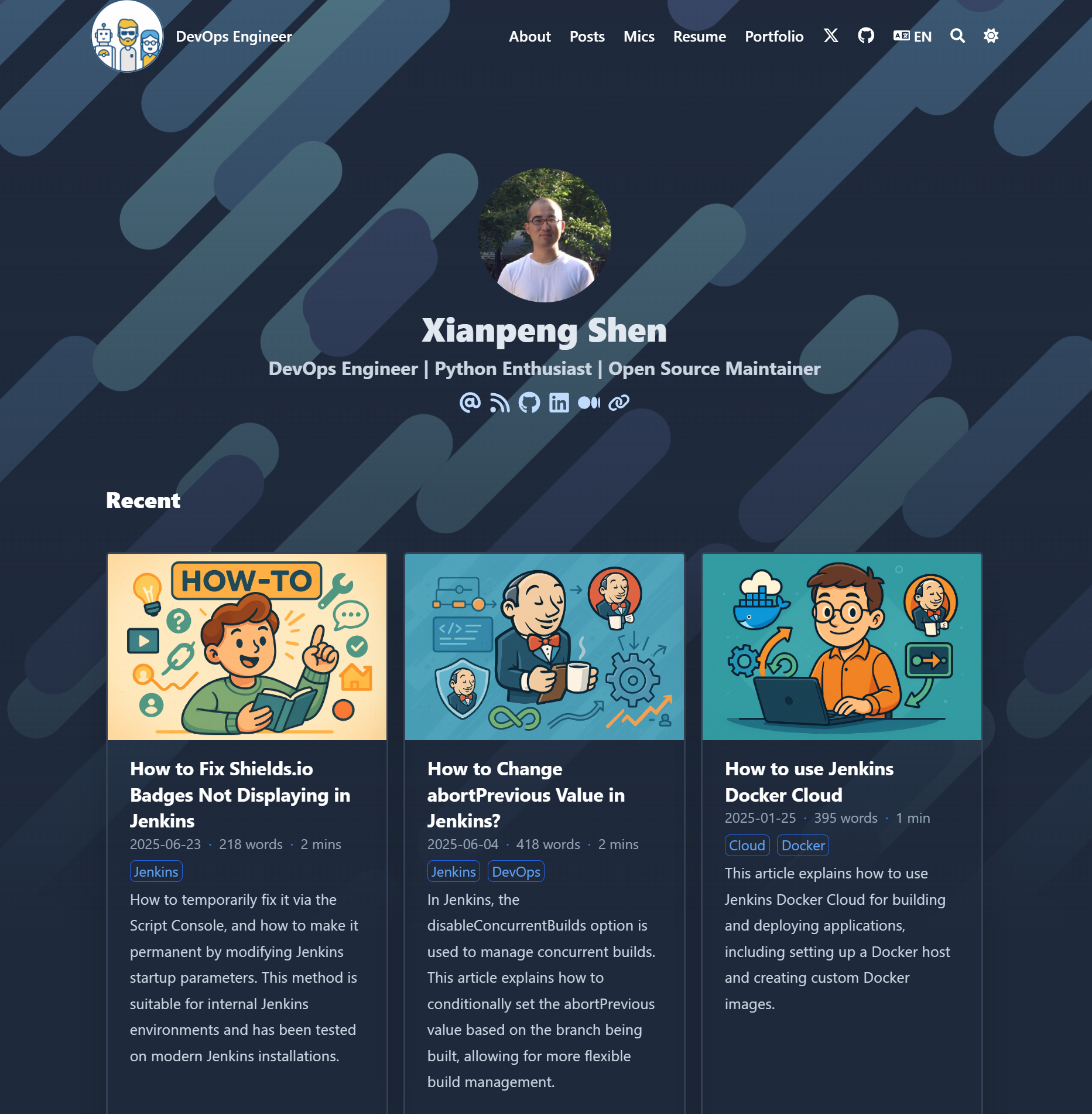 New Home Page (English)