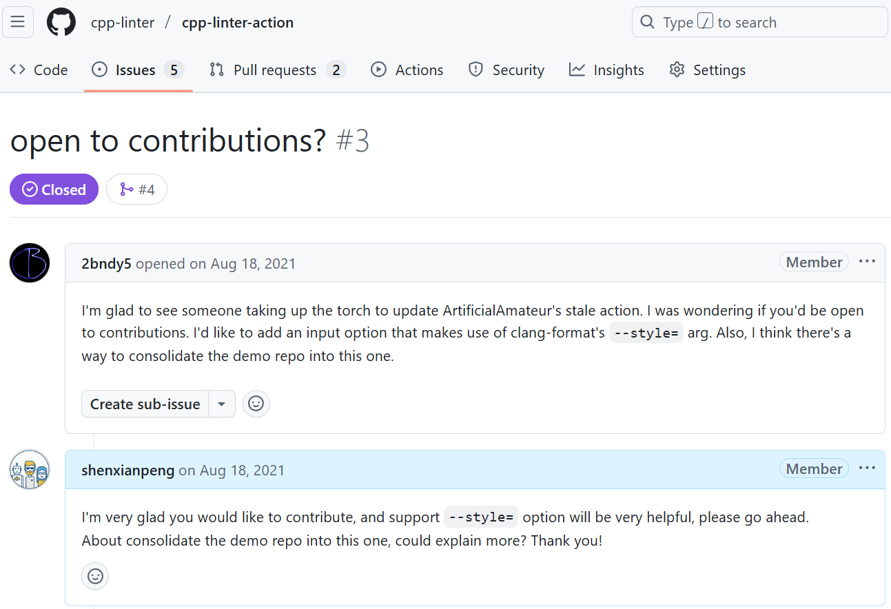 Started Open Source